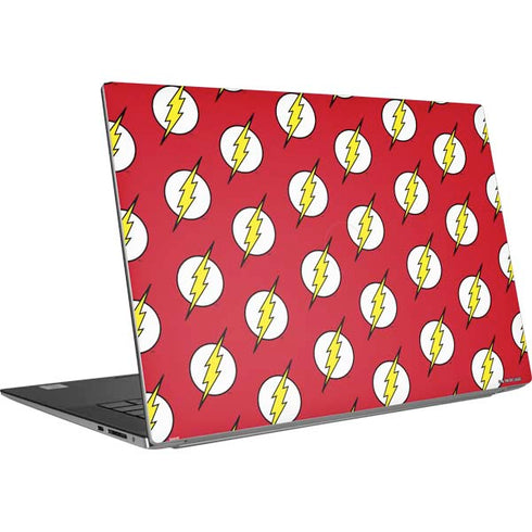 DC Comics The Flash Logo Pattern Dell XPS Skin