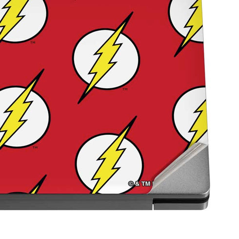 DC Comics The Flash Logo Pattern Dell XPS Skin