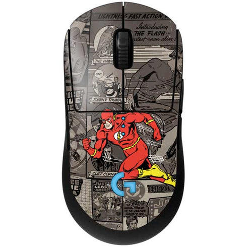 DC Comics Flash Mixed Media G Pro Wireless Gaming Mouse Skin