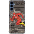 DC Comics Flash Mixed Media Galaxy A35 5G Clear Case