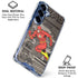 DC Comics Flash Mixed Media Galaxy S25 Plus Clear Case