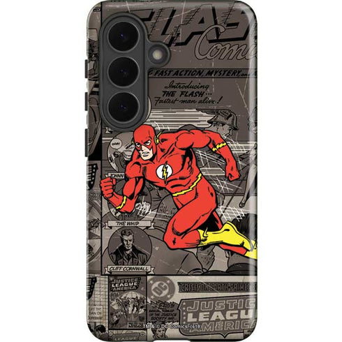 DC Comics Flash Mixed Media Galaxy S26 Plus Impact Case
