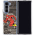 DC Comics Flash Mixed Media Galaxy Z Fold5 5G Clear Case