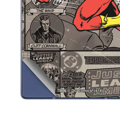 DC Comics Flash Mixed Media Galaxy Z Fold6 Skin