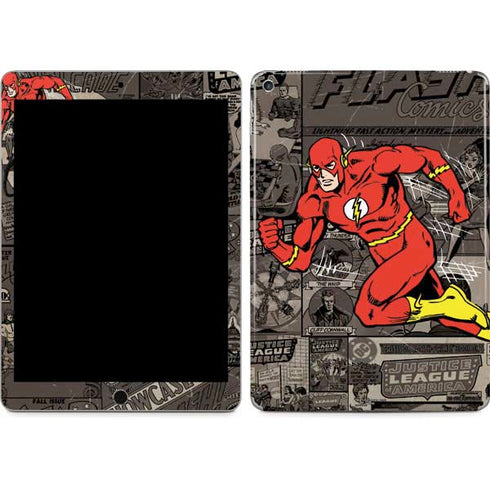 DC Comics Flash Mixed Media iPad Skins