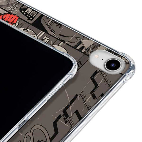 DC Comics Flash Mixed Media iPad 11th Gen (2025) Clear Case