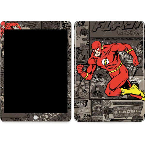 DC Comics Flash Mixed Media Apple iPad Skin
