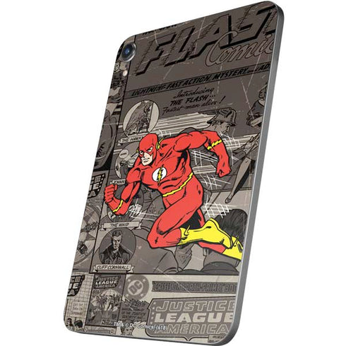 DC Comics Flash Mixed Media Apple iPad Mini Skin
