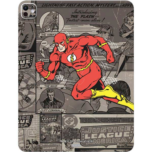DC Comics Flash Mixed Media iPad Pro 13in M4 (2024) Skin