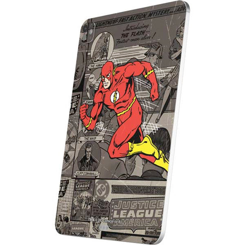 DC Comics Flash Mixed Media iPad Pro 13in M4 (2024) Skin
