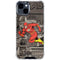 DC Comics Flash Mixed Media iPhone 15 Clear Case