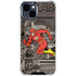 DC Comics Flash Mixed Media iPhone 15 Clear Case