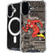 DC Comics Flash Mixed Media iPhone 16 MagSafe Case
