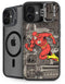 DC Comics Flash Mixed Media iPhone 16 Plus Kickstand Case