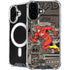 DC Comics Flash Mixed Media iPhone 16 Plus MagSafe Case