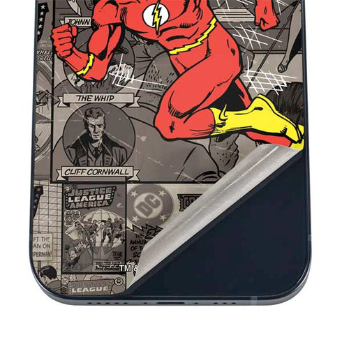DC Comics Flash Mixed Media iPhone 16 Skin