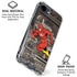 DC Comics Flash Mixed Media iPhone 16e Clear Case