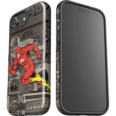 DC Comics Flash Mixed Media iPhone 16e Impact Case