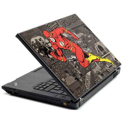DC Comics Flash Mixed Media Lenovo T420 Skin