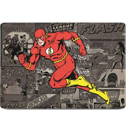 DC Comics Flash Mixed Media MacBook Skins