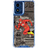 DC Comics Flash Mixed Media Moto G Play 4G (2024) Clear Case
