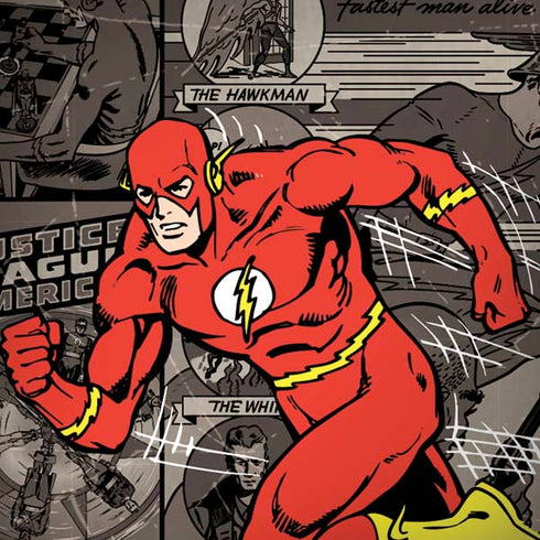 DC Comics Flash Mixed Media Moto G6 Skin