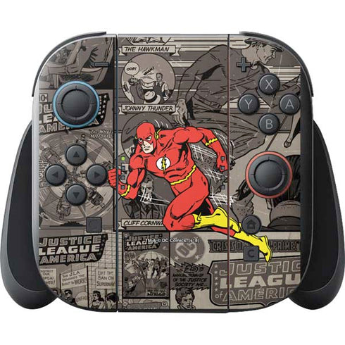 DC Comics Flash Mixed Media Nintendo Switch 2 (2025) with Joy-Con Skin