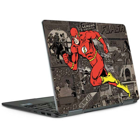 DC Comics Flash Mixed Media Notebook 9 Pro 13in (2017) Skin