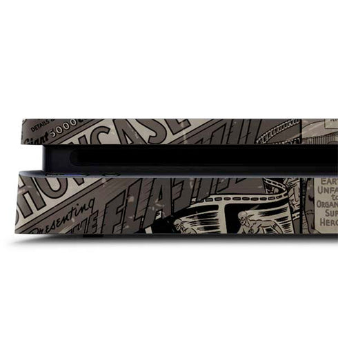 DC Comics Flash Mixed Media PS4 Slim Skin