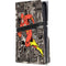 DC Comics Flash Mixed Media PS5 Pro Disk Console Skin