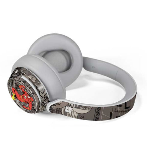 DC Comics Flash Mixed Media Surface Headphones Skin