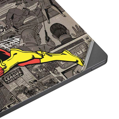 DC Comics Flash Mixed Media Surface Laptop 7 13.8in Skin