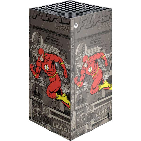 DC Comics Flash Mixed Media XBox Series X Digital Edition Console Skin