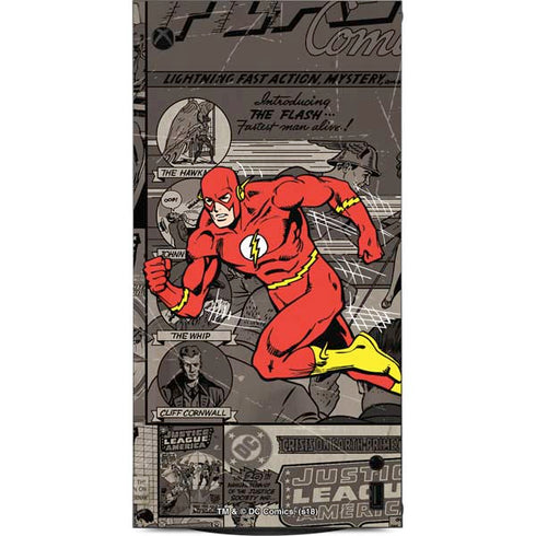 DC Comics Flash Mixed Media XBox Series X Digital Edition Console Skin