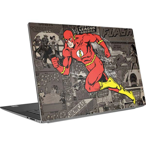 DC Comics Flash Mixed Media Dell XPS Skin