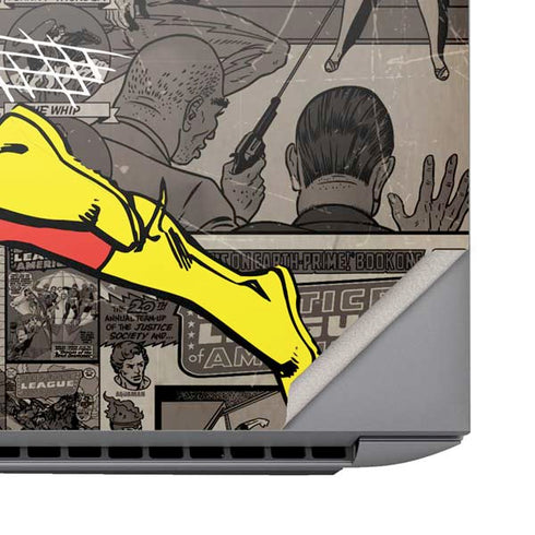 DC Comics Flash Mixed Media HP ZBook Fury 16 G10 Skin