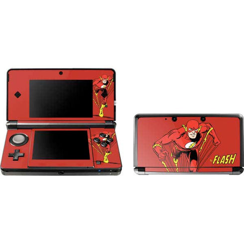 DC Comics The Flash Classic Action Pose Art Nintendo Skins