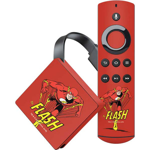 DC Comics The Flash Classic Action Pose Art Amazon Fire TV Skin