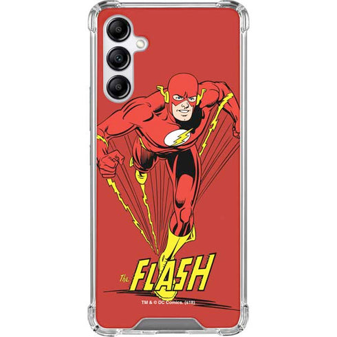 DC Comics The Flash Classic Action Pose Art Gabb Phone 4 Clear Case