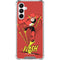 DC Comics The Flash Classic Action Pose Art Galaxy A16 5G Clear Case