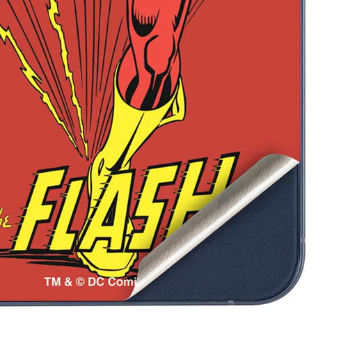 DC Comics The Flash Classic Action Pose Art Galaxy A35 5G Skin