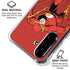 DC Comics The Flash Classic Action Pose Art Galaxy A36 5G Clear Case