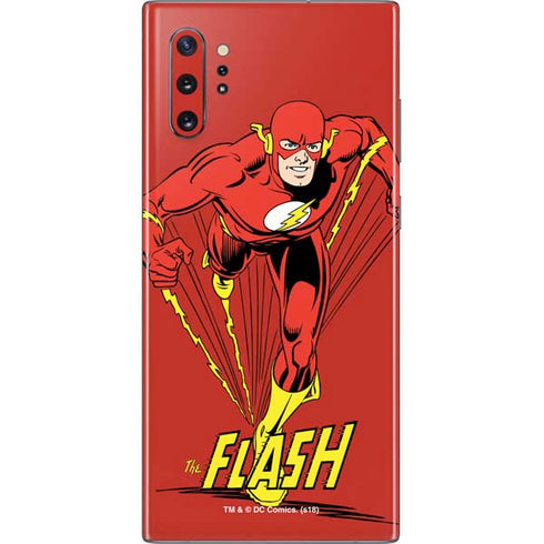DC Comics The Flash Classic Action Pose Art Galaxy Note 10 Plus Skin