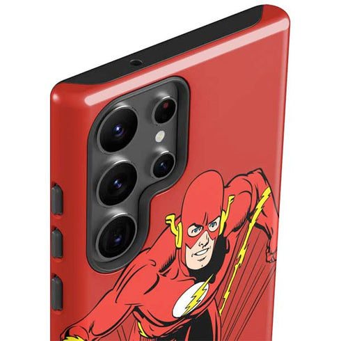 DC Comics The Flash Classic Action Pose Art Galaxy S23 Ultra Pro Case