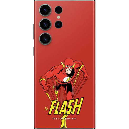 DC Comics The Flash Classic Action Pose Art Galaxy Skins