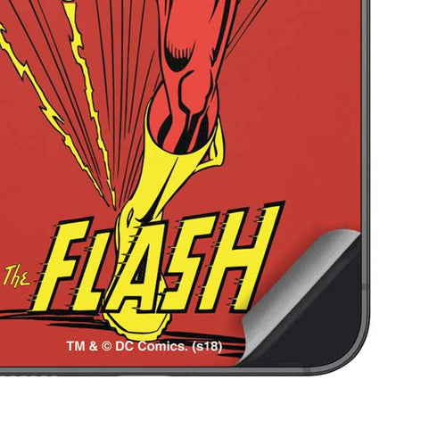 DC Comics The Flash Classic Action Pose Art Galaxy S24 Skin