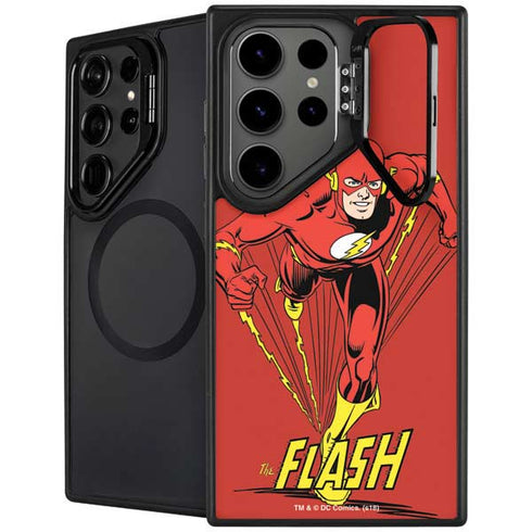 DC Comics The Flash Classic Action Pose Art Galaxy Cases