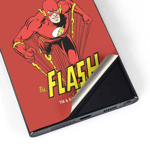 DC Comics The Flash Classic Action Pose Art Galaxy S24 Ultra Skin