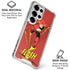 DC Comics The Flash Classic Action Pose Art Galaxy S25 Ultra Clear Case