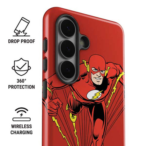 DC Comics The Flash Classic Action Pose Art Galaxy S26 Impact Case